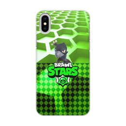 Заказать чехол для iPhone X/XS в Москве. Чехол для iPhone X/XS, объёмная печать Brawl Stars от THE_NISE  - готовые дизайны и нанесение принтов.