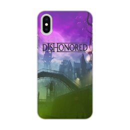 Заказать чехол для iPhone X/XS в Москве. Чехол для iPhone X/XS, объёмная печать Dishonored от THE_NISE  - готовые дизайны и нанесение принтов.