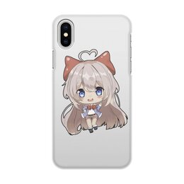 Заказать чехол для iPhone X/XS в Москве. Чехол для iPhone X/XS, объёмная печать Вопрос от Дана Столыпина - готовые дизайны и нанесение принтов.