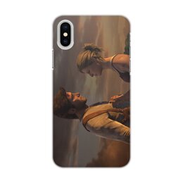 Заказать чехол для iPhone X/XS в Москве. Чехол для iPhone X/XS, объёмная печать Uncharted от GeekFox  - готовые дизайны и нанесение принтов.