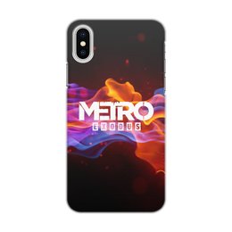 Заказать чехол для iPhone X/XS в Москве. Чехол для iPhone X/XS, объёмная печать Metro Exodus от THE_NISE  - готовые дизайны и нанесение принтов.