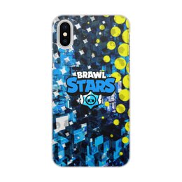 Заказать чехол для iPhone X/XS в Москве. Чехол для iPhone X/XS, объёмная печать Brawl Stars от THE_NISE  - готовые дизайны и нанесение принтов.