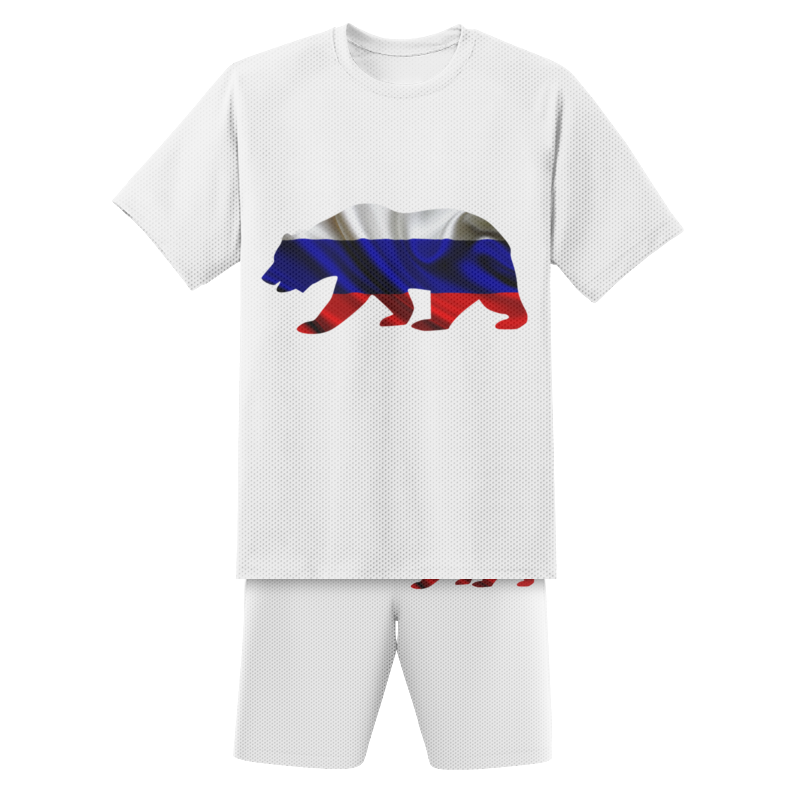 Printio Футбольная форма детская Русский медведь