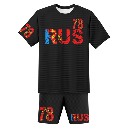 Заказать футбольную форму для детей в Москве. Футбольная форма детская 78 RUS от ГПМНпR'n'R - готовые дизайны и нанесение принтов.