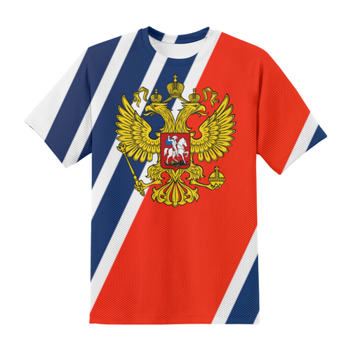 Заказать футбольную форму для детей в Москве. Футбольная форма детская Russia от THE_NISE  - готовые дизайны и нанесение принтов.