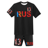 Заказать футбольную форму для детей в Москве. Футбольная форма детская 13 RUS от ГПМНпR'n'R - готовые дизайны и нанесение принтов.