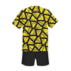 Заказать футбольную форму для детей в Москве. Футбольная форма детская Empty Yellow от Soluvel  - готовые дизайны и нанесение принтов.