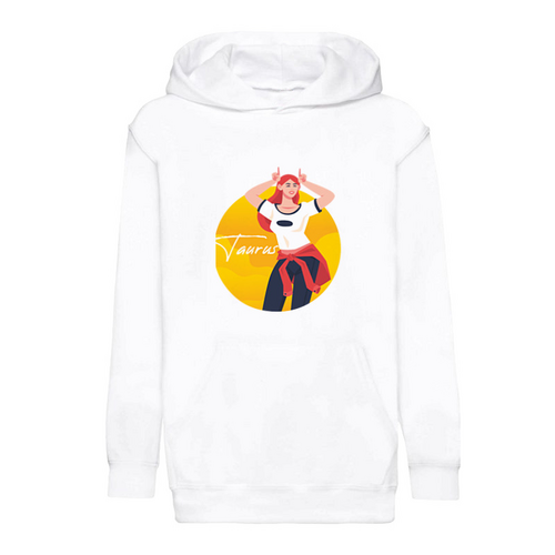 Заказать детскую толстовку в Москве. Толстовка детская Телец от printeriumstore@gmail.com - готовые дизайны и нанесение принтов.