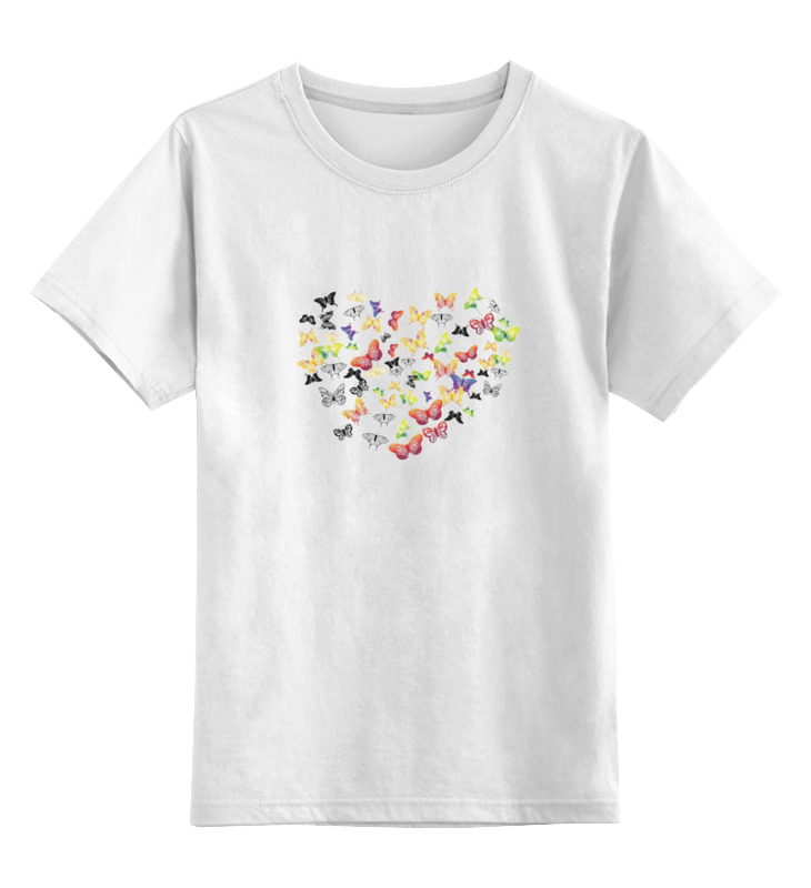 Printio Детская футболка классическая унисекс Бабочки 2 детская футболка милый зайчик ловит бабочек 104 белый