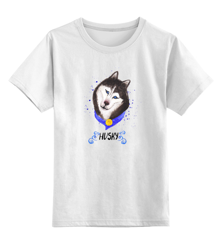 Printio Детская футболка классическая унисекс Хаски