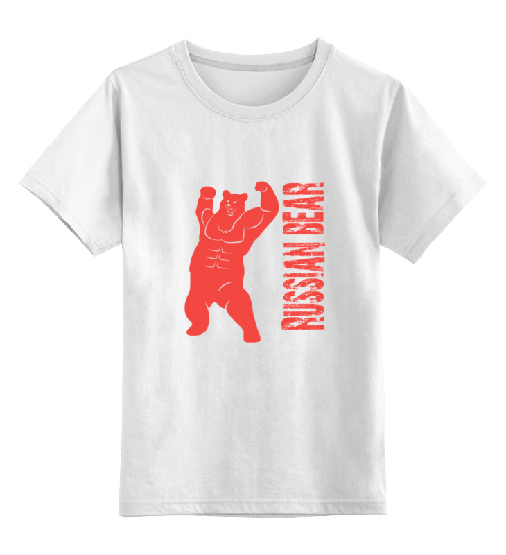 Printio Детская футболка классическая унисекс Russian bear