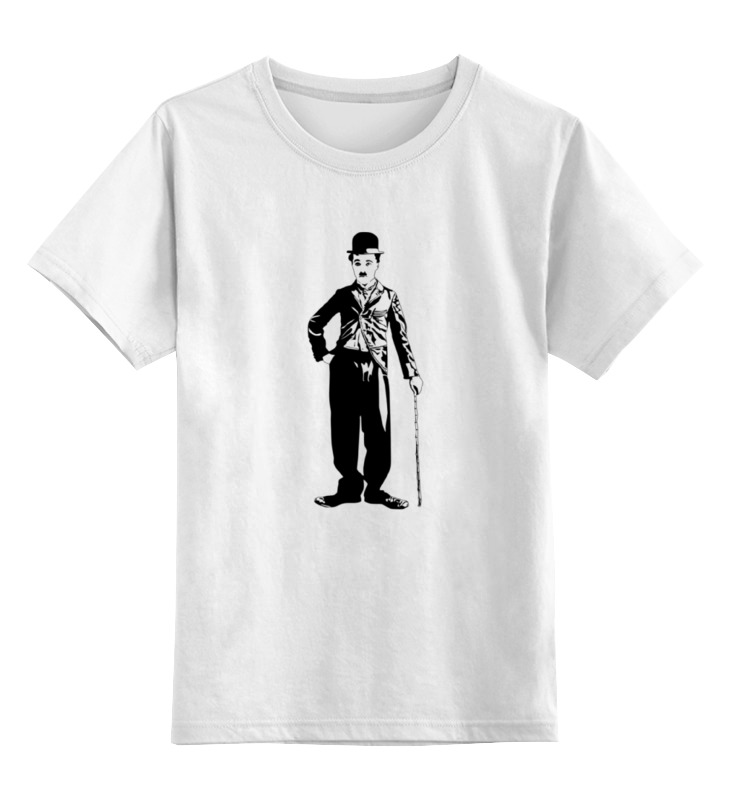 Printio Детская футболка классическая унисекс Чарли чаплин