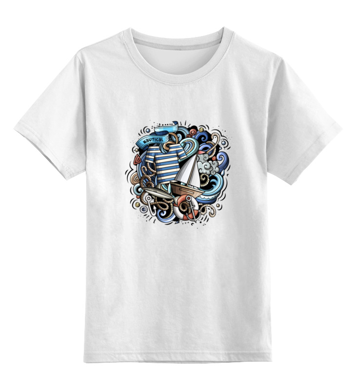 Printio Детская футболка классическая унисекс Моряк