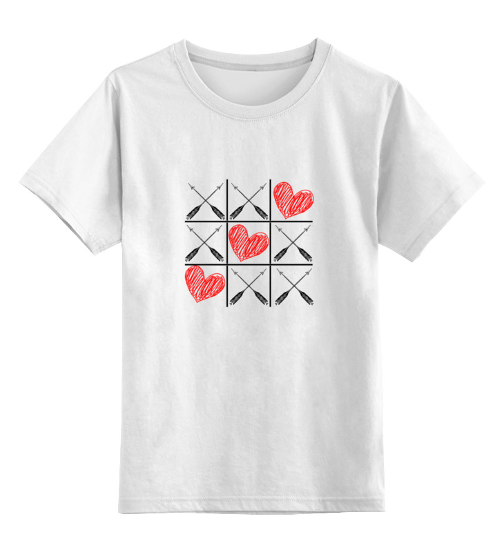 Printio Детская футболка классическая унисекс Любовь (love) игра printio майка классическая крестики нолики