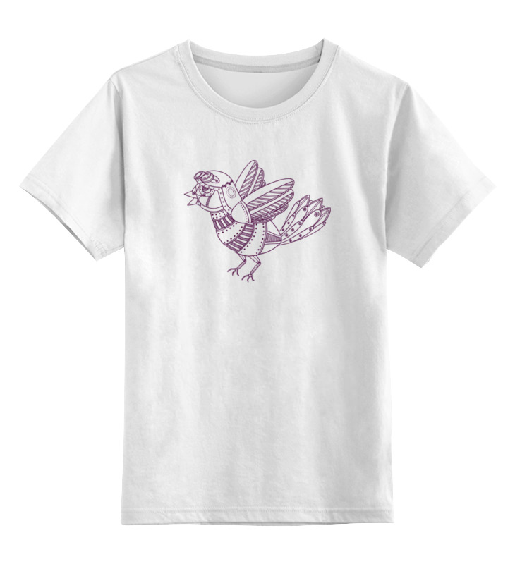 Printio Детская футболка классическая унисекс Механический воробей