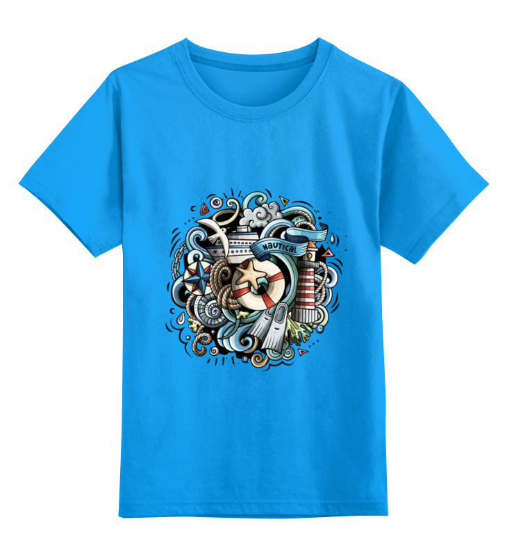 Printio Детская футболка классическая унисекс Морская printio детская футболка классическая унисекс краб и морская жизнь