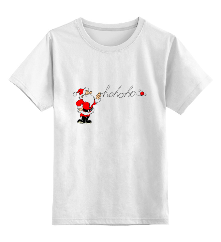printio детская футболка классическая унисекс санта мото Printio Детская футболка классическая унисекс Санта