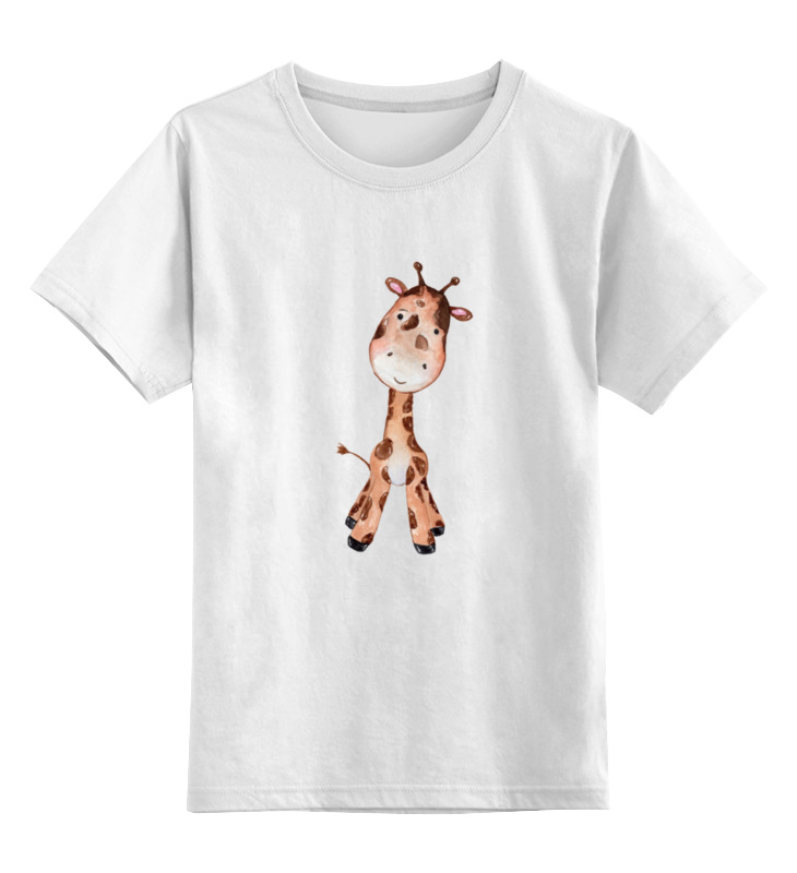 Printio Детская футболка классическая унисекс Жирафик