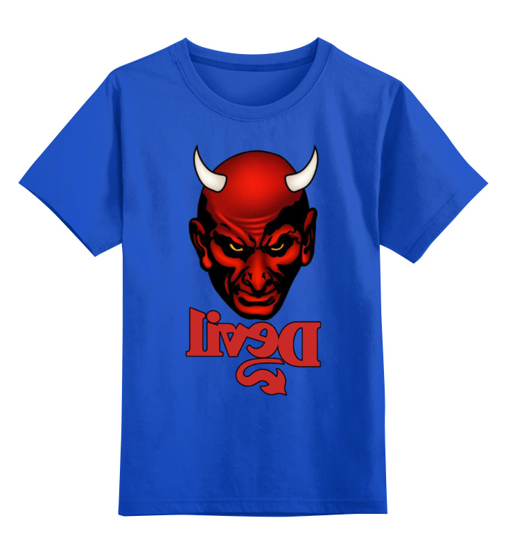 Printio Детская футболка классическая унисекс Devil printio детская футболка классическая унисекс dirt devil