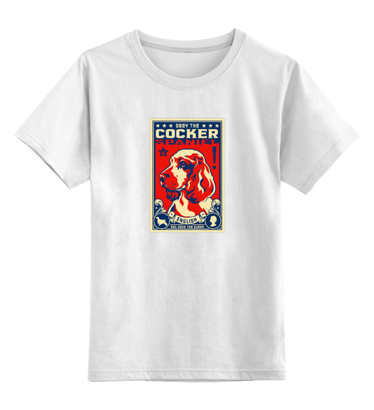 printio футболка классическая joe cocker Printio Детская футболка классическая унисекс Собака: cocker spaniel