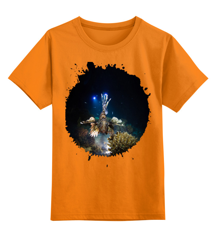 Printio Детская футболка классическая унисекс Рыба крылатка