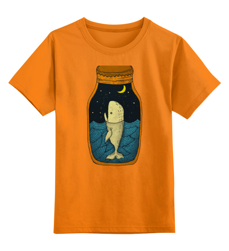 Printio Детская футболка классическая унисекс Кит в банке силиконовый чехол кит в банке на realme 5 реалми 5
