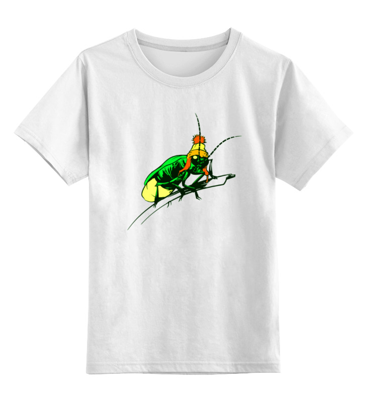 Printio Детская футболка классическая унисекс Насекомое в шапке printio детская футболка классическая унисекс насекомое в шапке
