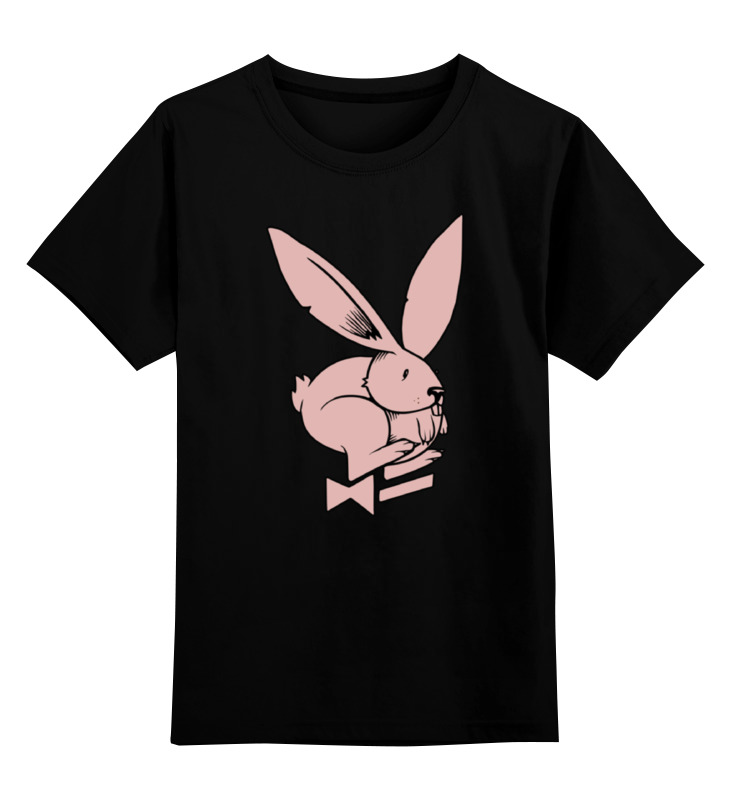 Printio Детская футболка классическая унисекс Playboy / зайчик