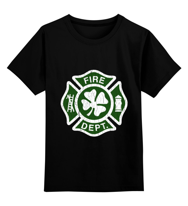 Printio Детская футболка классическая унисекс Ирландский пожарный printio детская футболка классическая унисекс ирландский трилистник