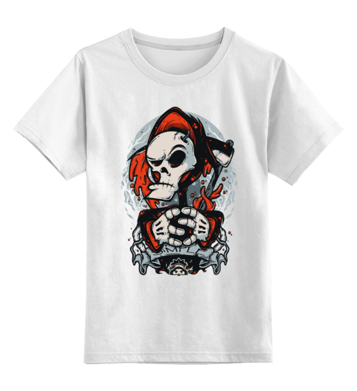 Printio Детская футболка классическая унисекс Смерть арт printio детская футболка классическая унисекс смерть
