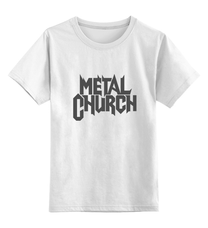 Printio Детская футболка классическая унисекс Metal church