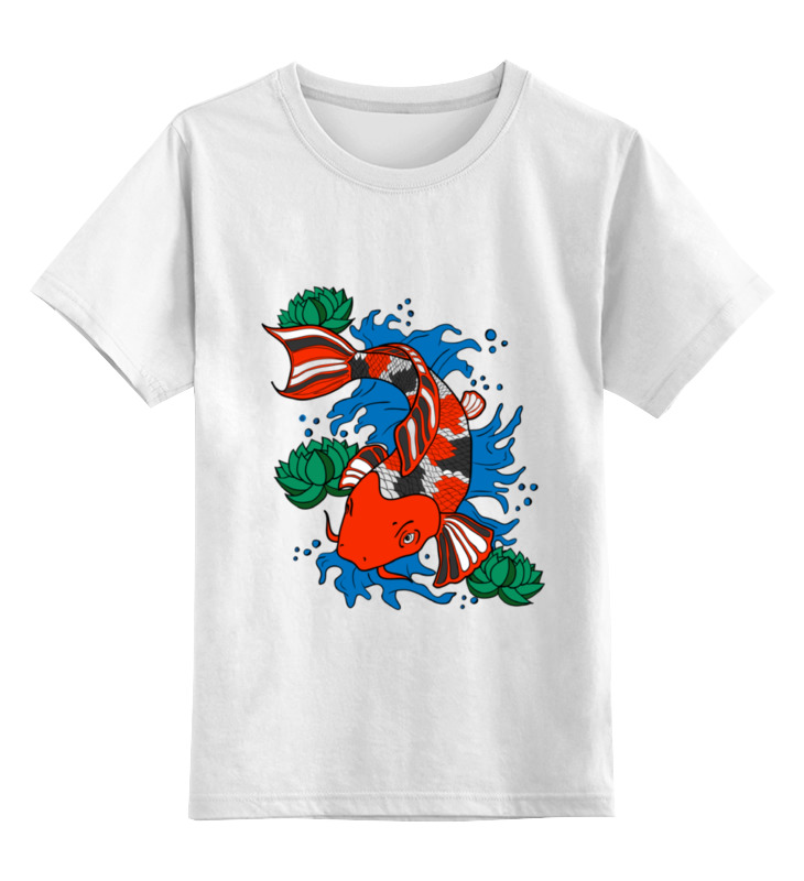 Printio Детская футболка классическая унисекс Мудрая рыба printio детская футболка классическая унисекс мудрая сова
