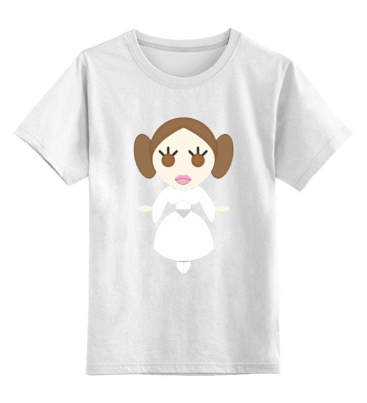 Printio Детская футболка классическая унисекс Принцесса лея (звездные войны)