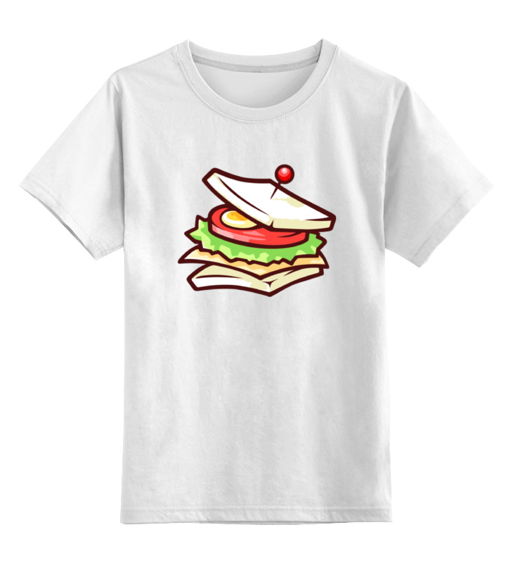 Printio Детская футболка классическая унисекс Сендвич