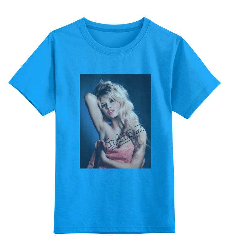 Printio Детская футболка классическая унисекс Brigitte bardot