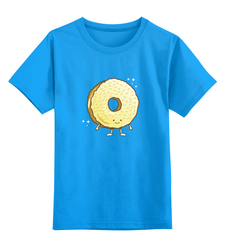 Printio Детская футболка классическая унисекс Пончик (donut) printio детская футболка классическая унисекс космический пончик space donut