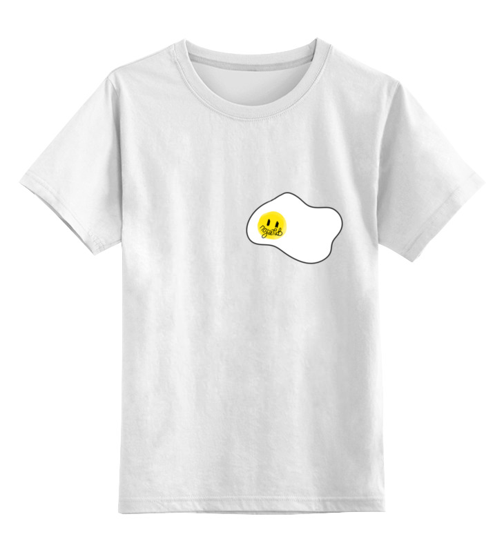 Printio Детская футболка классическая унисекс Позитив от kate clapp printio футболка wearcraft premium позитив от kate clapp