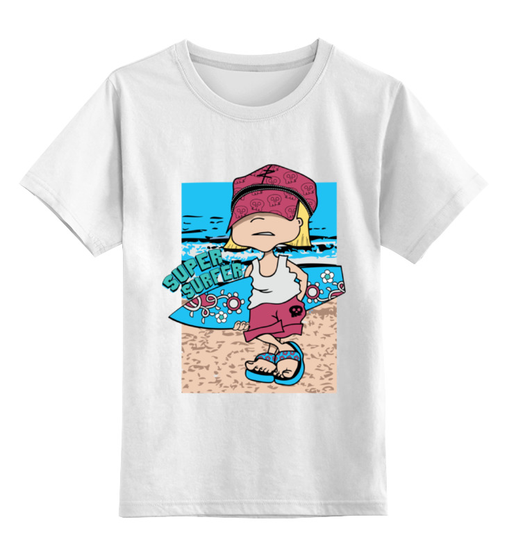Printio Детская футболка классическая унисекс Super surfing