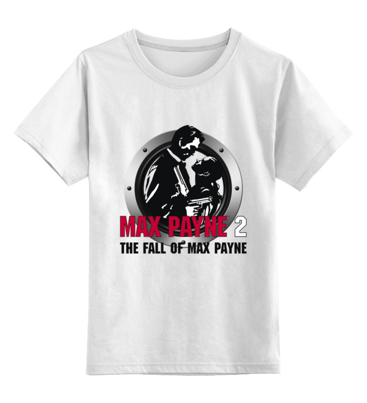 printio детская футболка классическая унисекс max payne Printio Детская футболка классическая унисекс Max payne