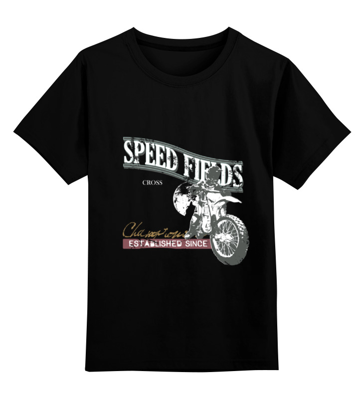 цена Printio Детская футболка классическая унисекс Мото...speed fields...
