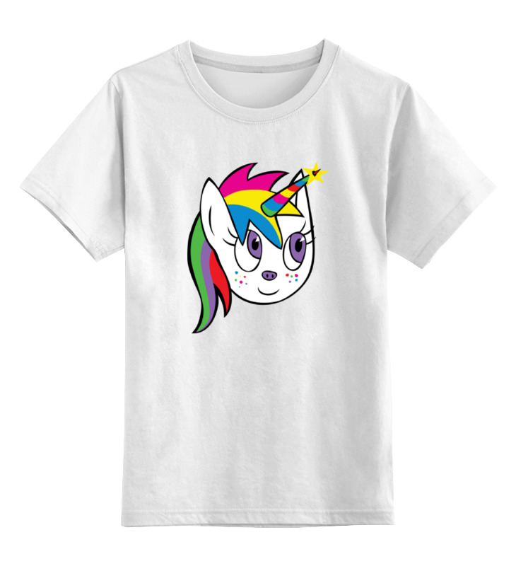Printio Детская футболка классическая унисекс Единорог (unicorn) printio детская футболка классическая унисекс единорог unicorn
