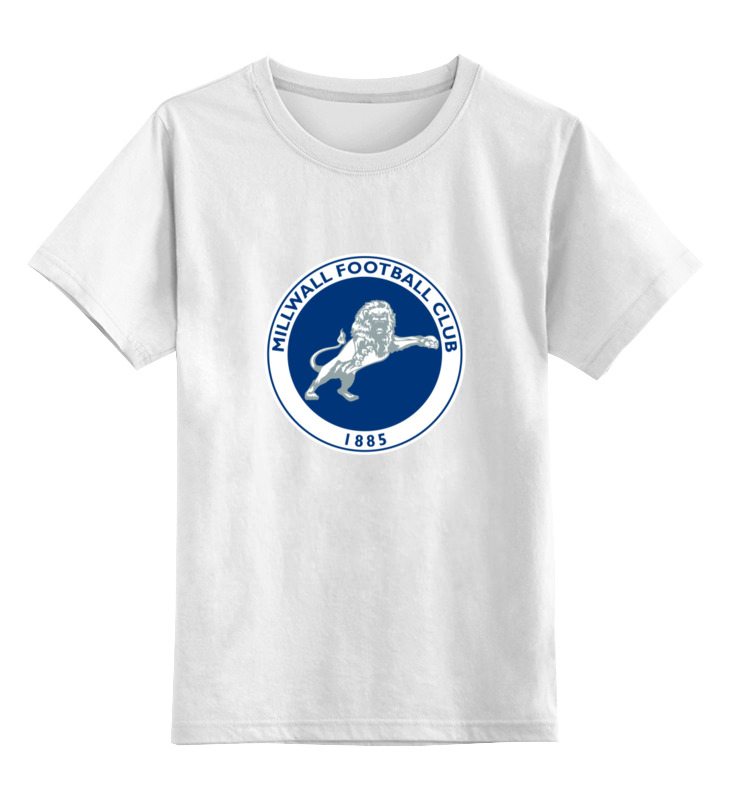 цена Printio Детская футболка классическая унисекс Millwall fc logo hoodie