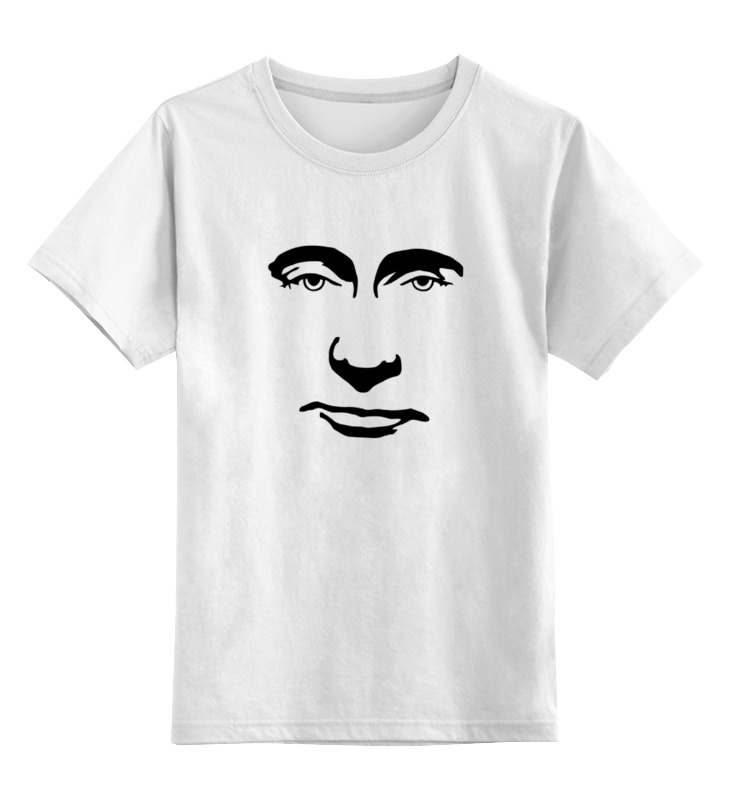 цена Printio Детская футболка классическая унисекс Путин