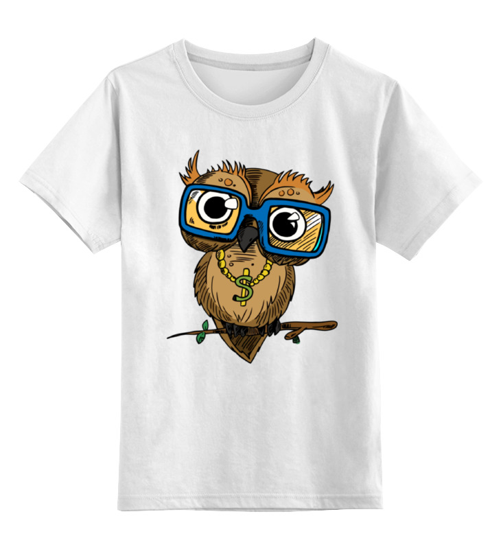 Printio Детская футболка классическая унисекс Деловая сова printio футболка классическая деловая сова