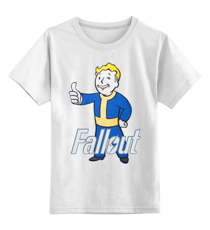 Printio Детская футболка классическая унисекс Fallout game printio детская футболка классическая унисекс fallout game