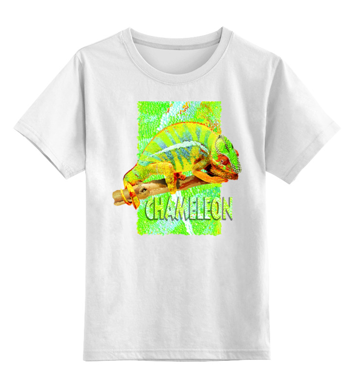 Printio Детская футболка классическая унисекс Хамелеон. printio детская футболка классическая унисекс хамелеон