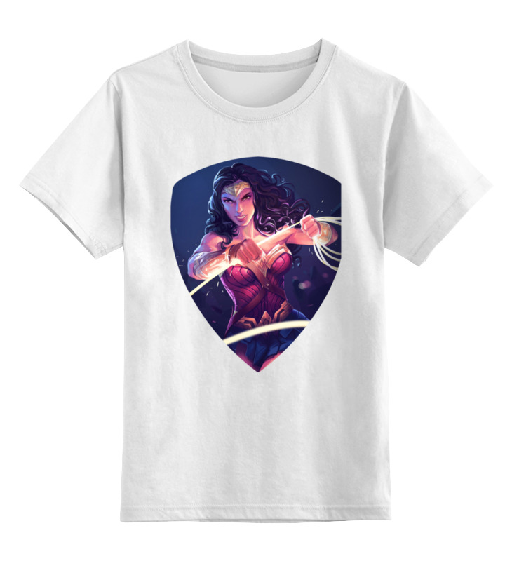 Printio Детская футболка классическая унисекс Чудо-женщина printio футболка классическая чудо женщина
