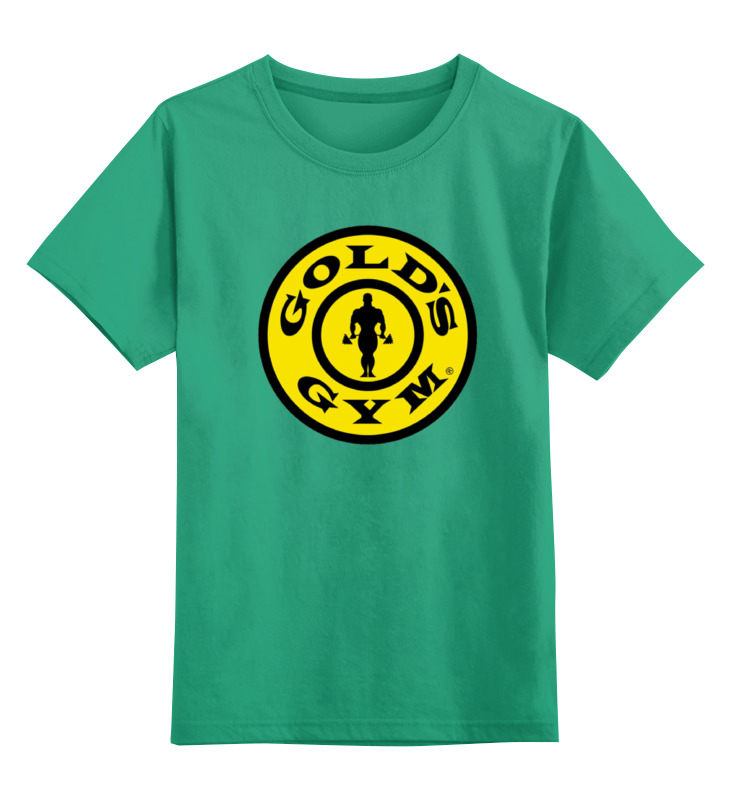 Printio Детская футболка классическая унисекс Gold's gym / бодибилдинг