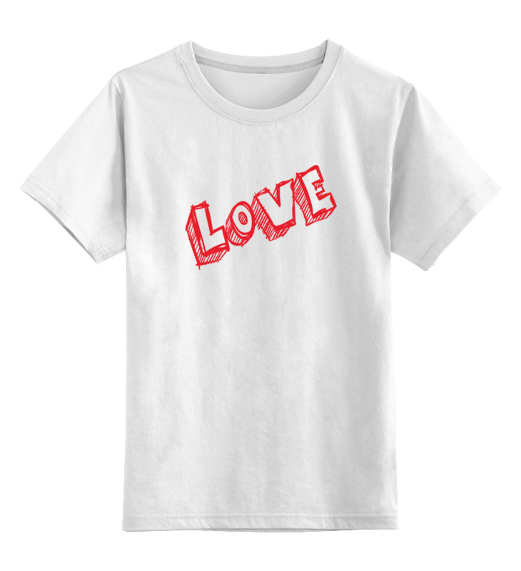 printio детская футболка классическая унисекс love no Printio Детская футболка классическая унисекс Love