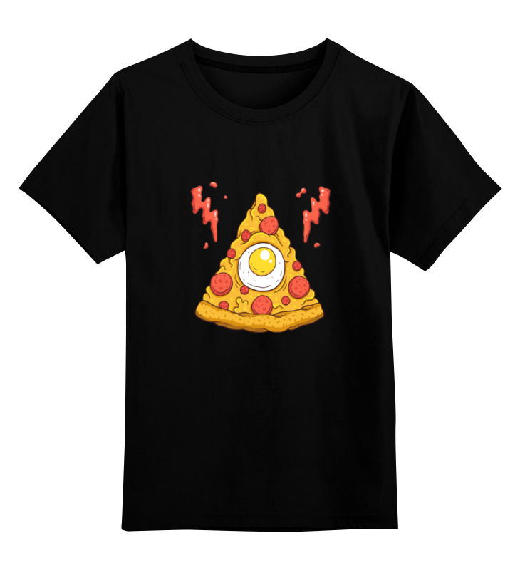 Printio Детская футболка классическая унисекс Кусочек пиццы (pizza) printio детская футболка классическая унисекс pizza